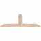 Ekena Millwork Portland Smooth Timber Gable Bracket, Douglas Fir, 60"W x 27"H x 1 1/2"D x 5 1/2"F, 11/12 Pitch GBW060X27X0206POR00SDF - alternate 2